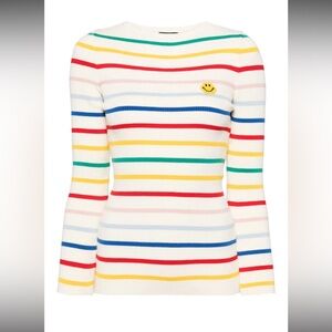 Joshua Sanders Striped Crew Neck Sweater NWT, size xs